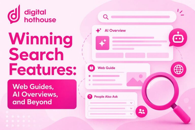 Winning Search Features: Web Guides, AI Overviews, and Beyond