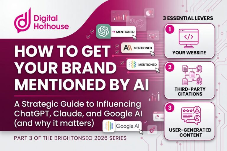 How to Get Your Brand Mentioned by ChatGPT, Claude and Google’s AI