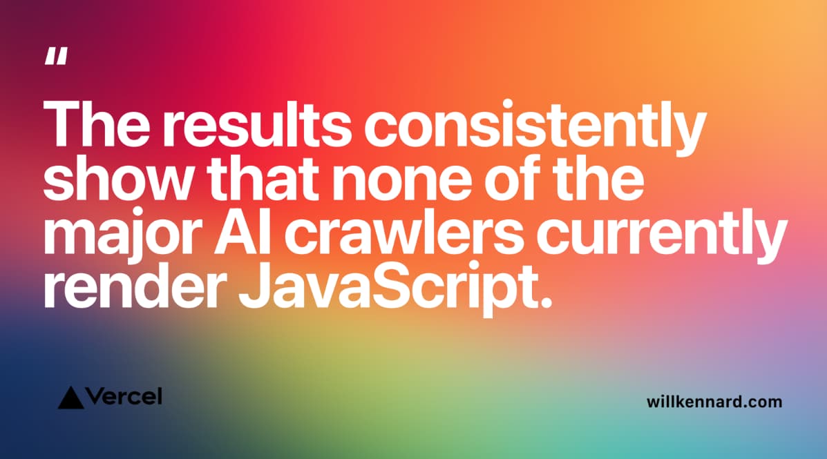 Will Kennard Javascript Rendering