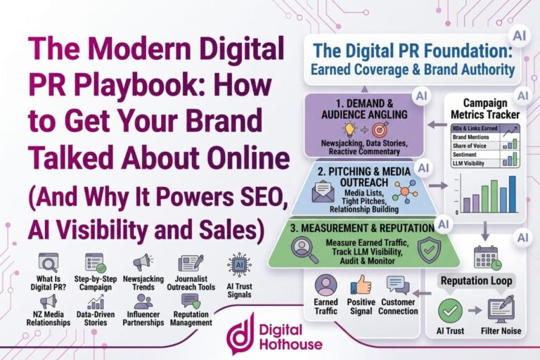 The Modern Digital PR Playbook: How to Get Your Brand Talked About Online (And Why It Powers SEO, AI Visibility and Sales)